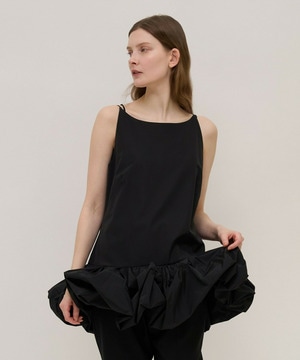 【unbilanc】ロスローマノースリーブ 詳細画像 ブラック 1