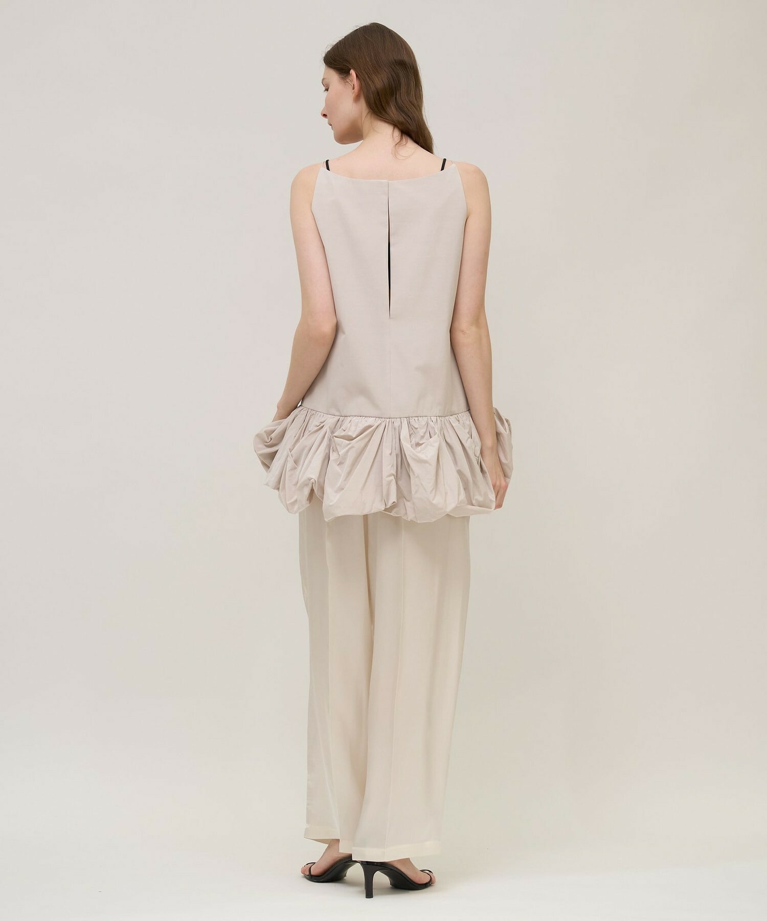 【unbilanc】ロスローマノースリーブ 詳細画像 アイボリー 5