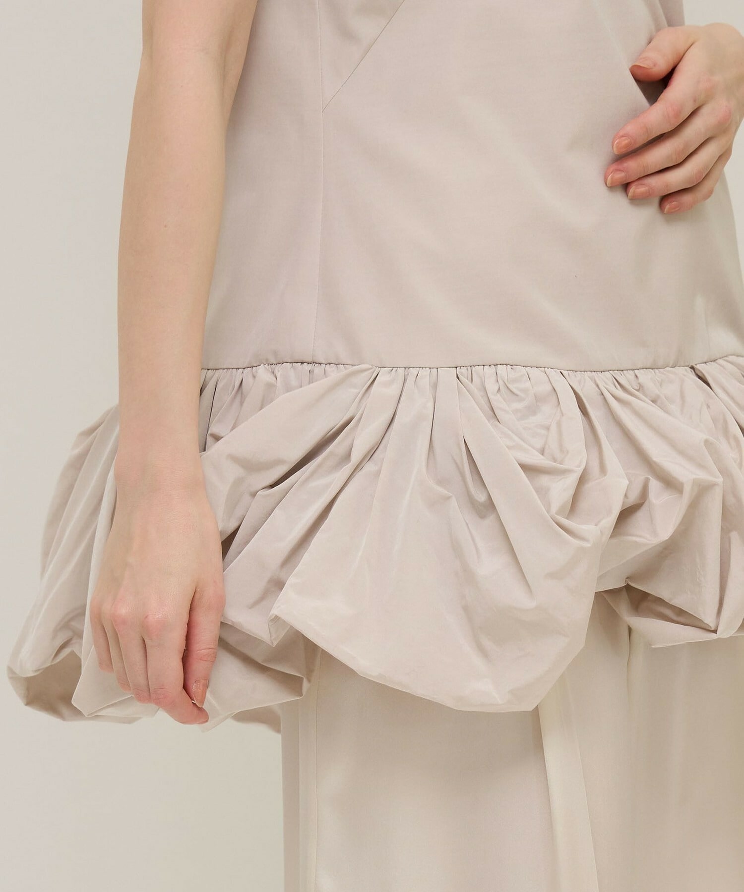 【unbilanc】ロスローマノースリーブ 詳細画像 アイボリー 6