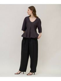 【unbilanc】ホワイトダリアブラウス 詳細画像 ダークグレー 12