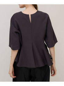 【unbilanc】ホワイトダリアブラウス 詳細画像 ダークグレー 16