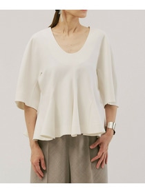 【unbilanc】ホワイトダリアブラウス 詳細画像 オフホワイト 4