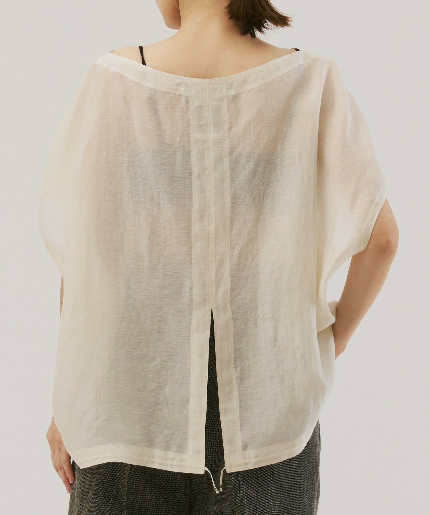 【unbilanc】ボルサノブラウス 詳細画像 アイボリー 5