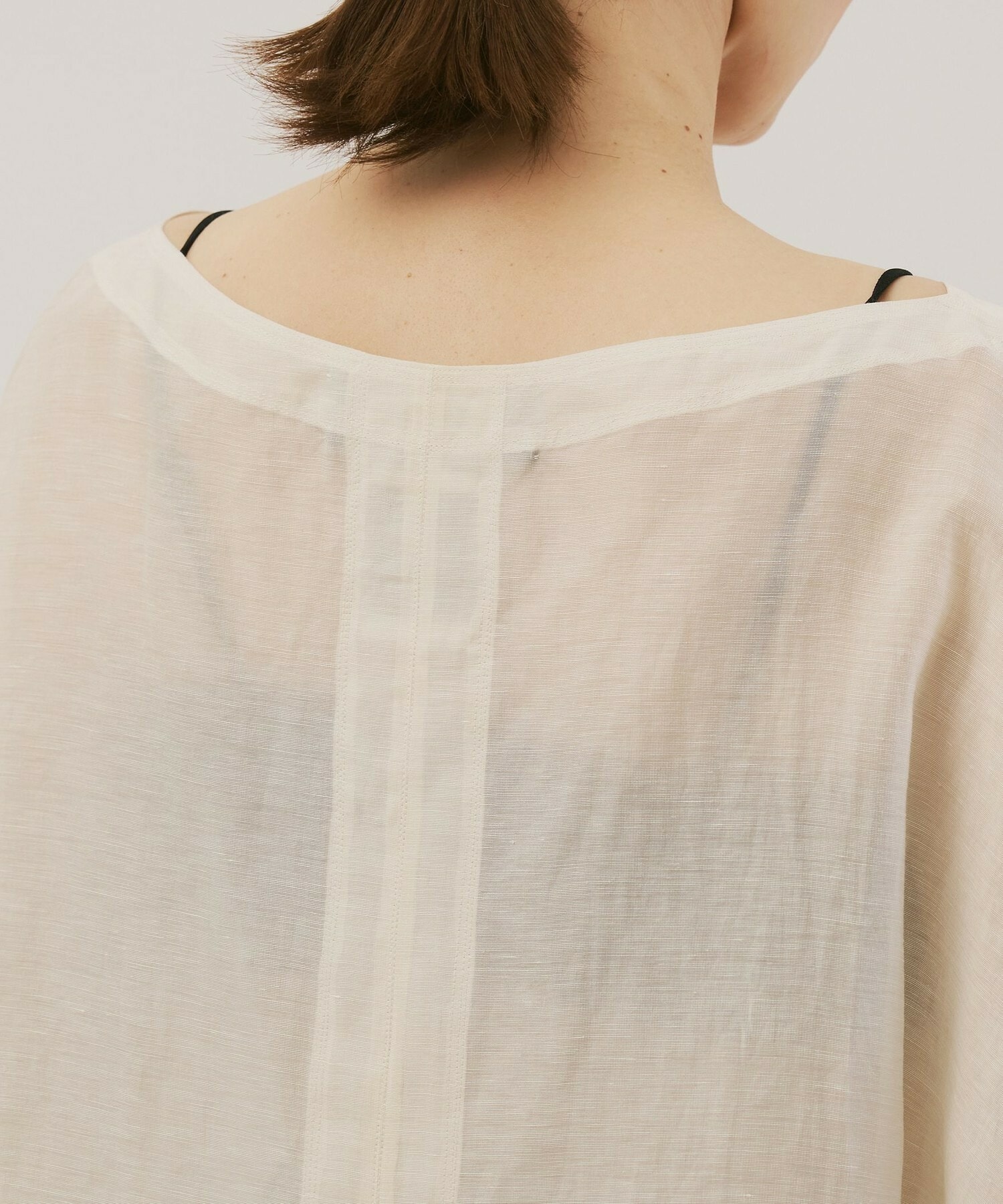 【unbilanc】ボルサノブラウス 詳細画像 アイボリー 7