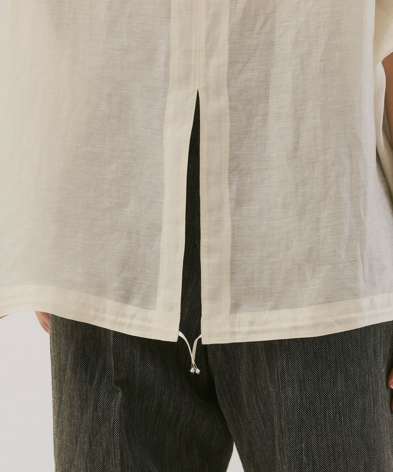 【unbilanc】ボルサノブラウス 詳細画像 アイボリー 8