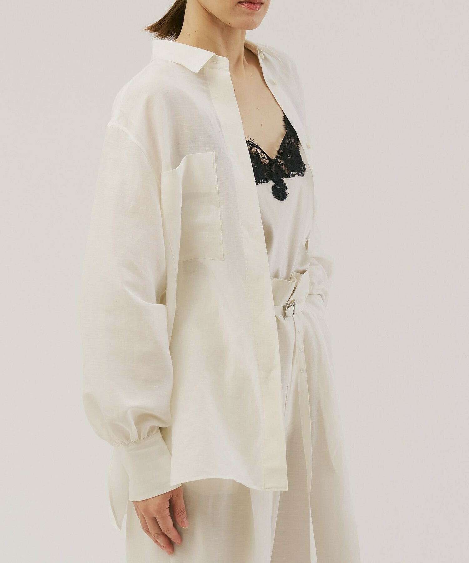 【unbilanc】フォードシャツ 詳細画像 オフホワイト 4