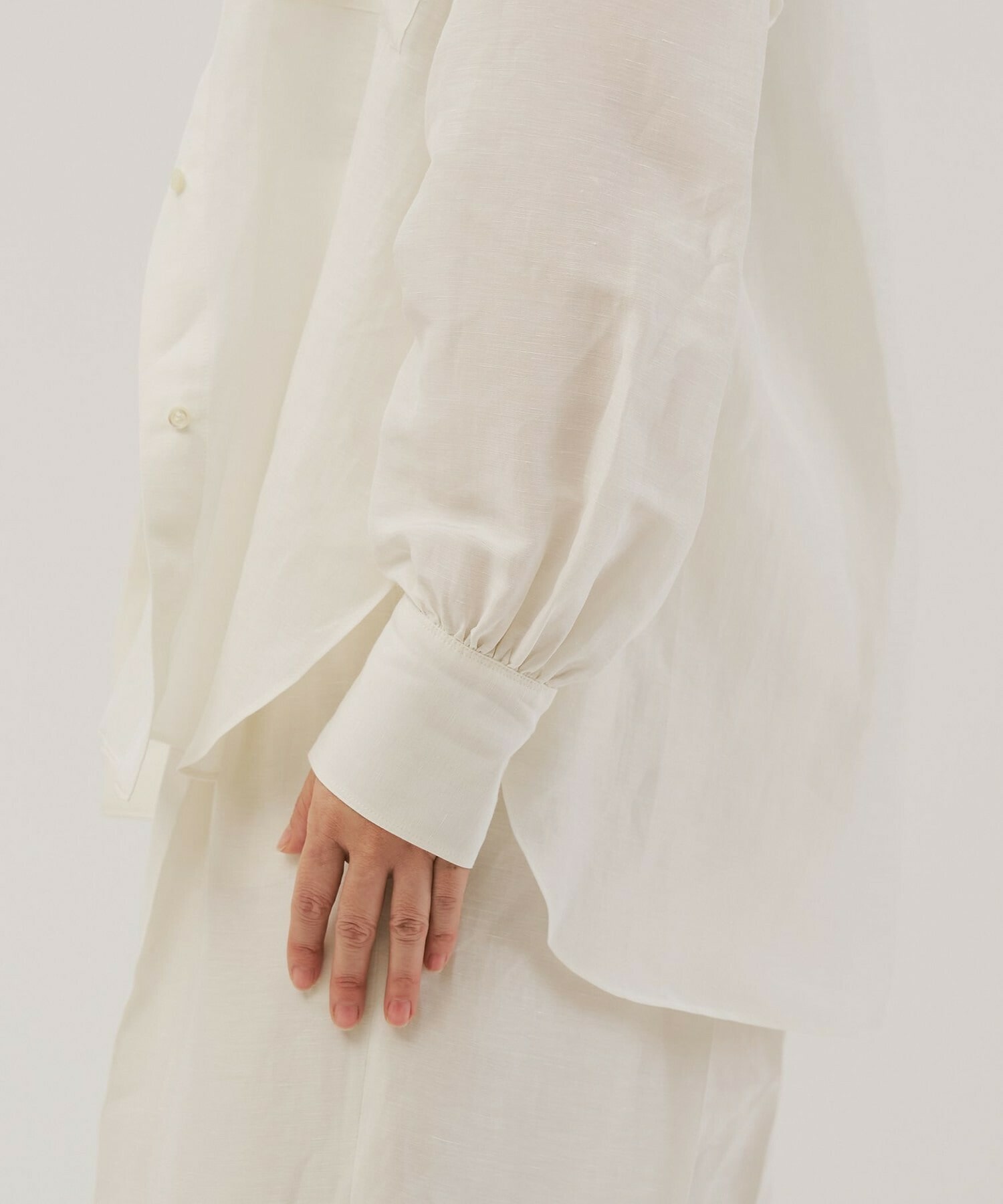 【unbilanc】フォードシャツ 詳細画像 オフホワイト 6