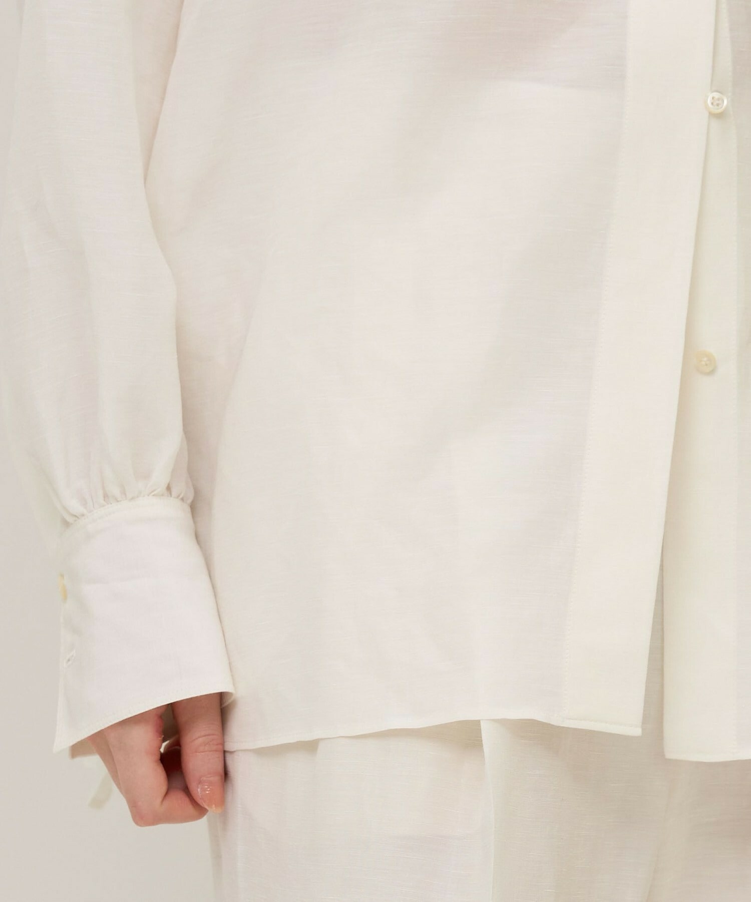 【unbilanc】フォードシャツ 詳細画像 オフホワイト 9