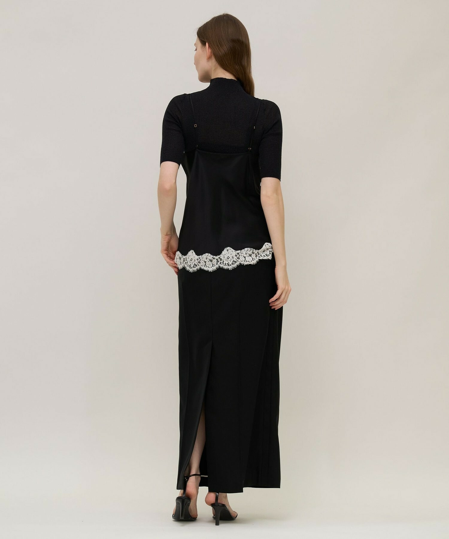 【unbilanc】ストークランジェリー 詳細画像 ブラック&times;ホワイト 5