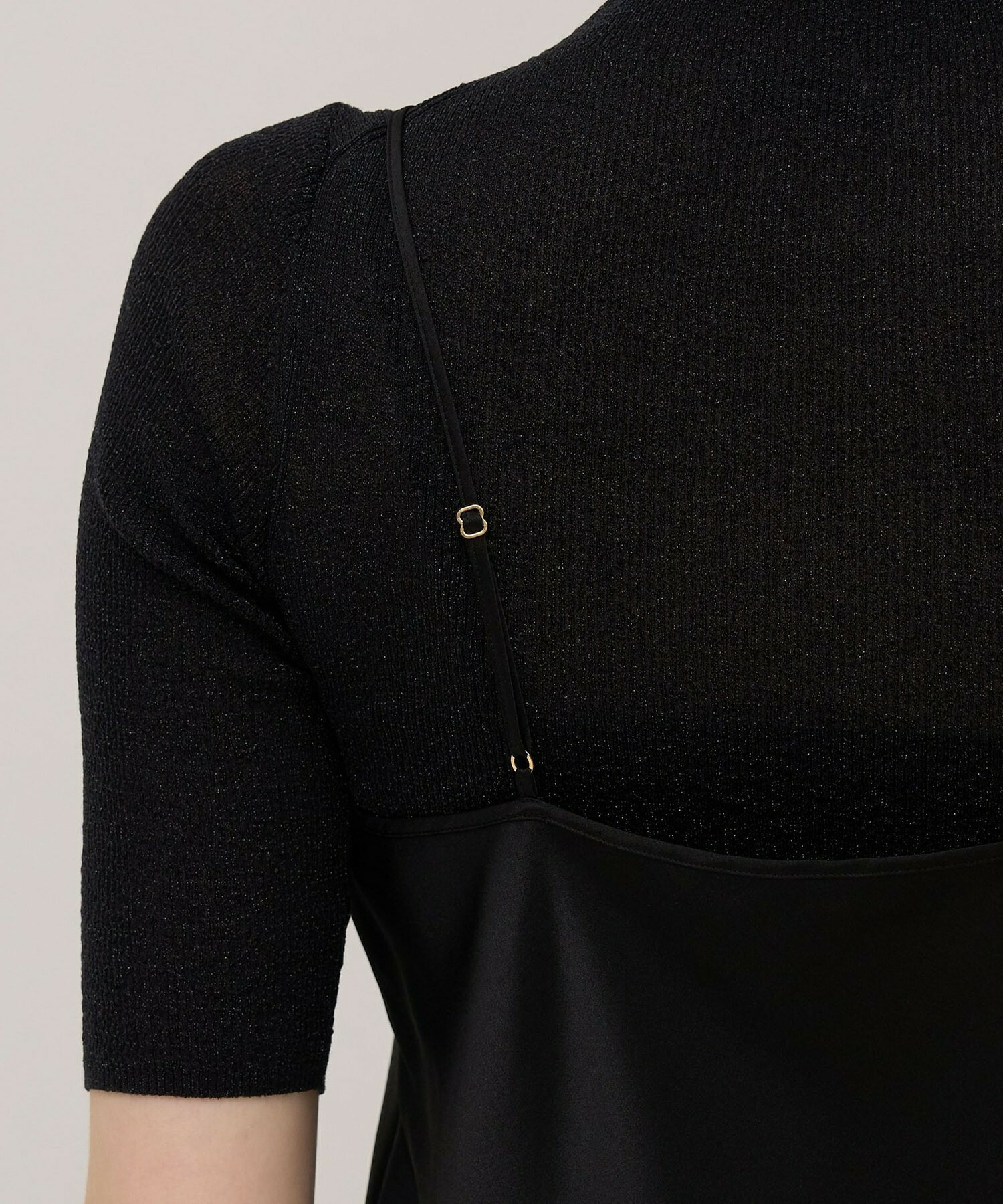 【unbilanc】ストークランジェリー 詳細画像 ブラック&times;ホワイト 8