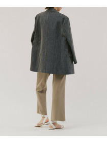 【unbilanc】ジョージーコート 詳細画像 チャコールグレー 3