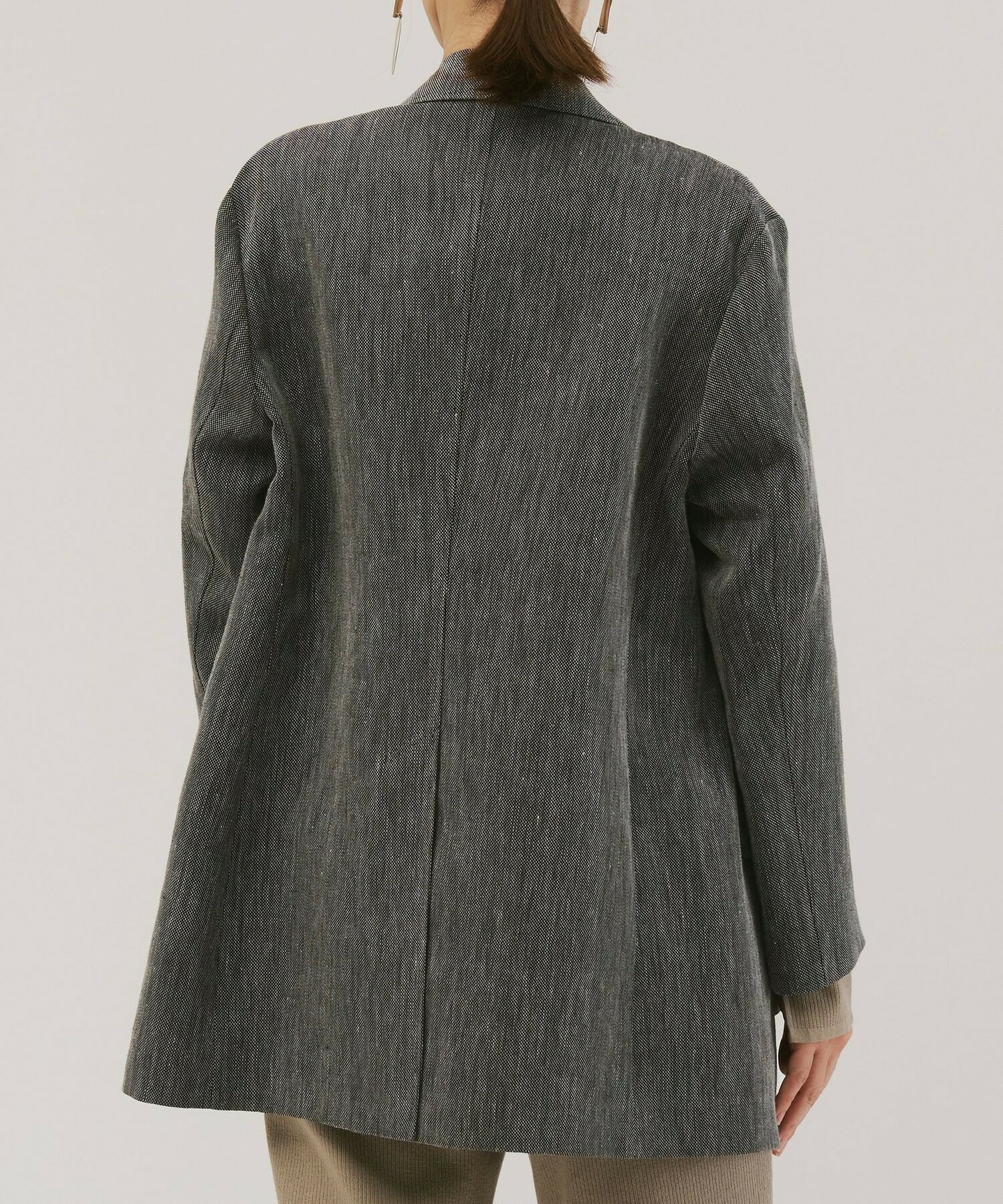 【unbilanc】ジョージーコート 詳細画像 チャコールグレー 5