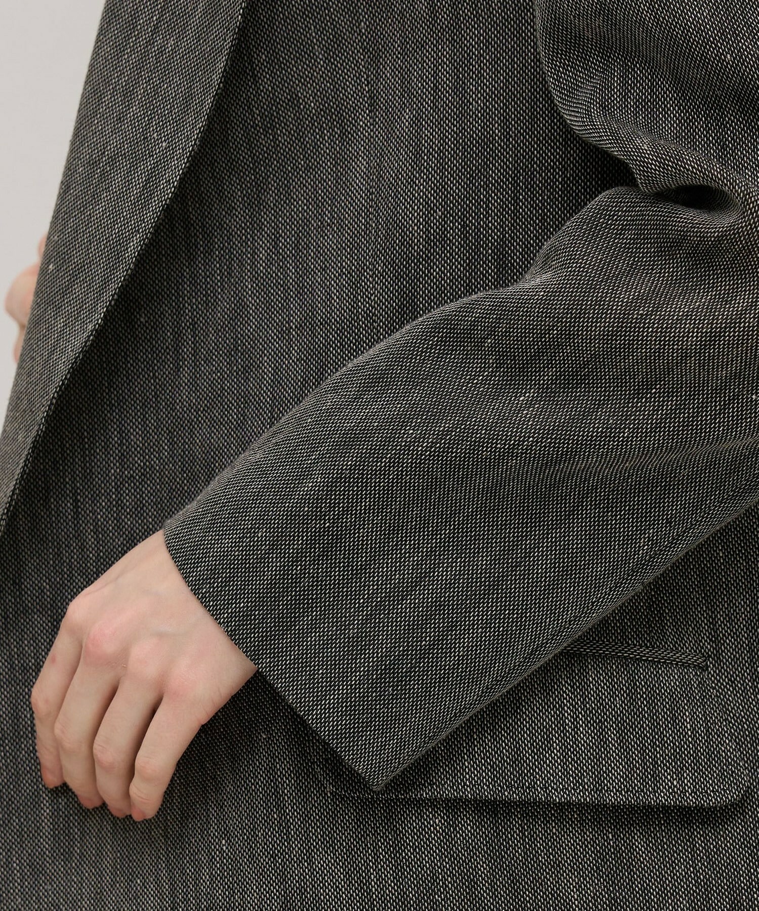 【unbilanc】ジョージージャケット 詳細画像 チャコールグレー 9