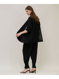 【unbilanc】オーガンジージョージージャケット 詳細画像 ライトベージュ 11