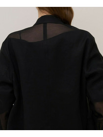 【unbilanc】オーガンジージョージージャケット 詳細画像 ライトベージュ 17