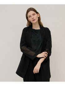 【unbilanc】オーガンジージョージージャケット 詳細画像 ライトベージュ 9