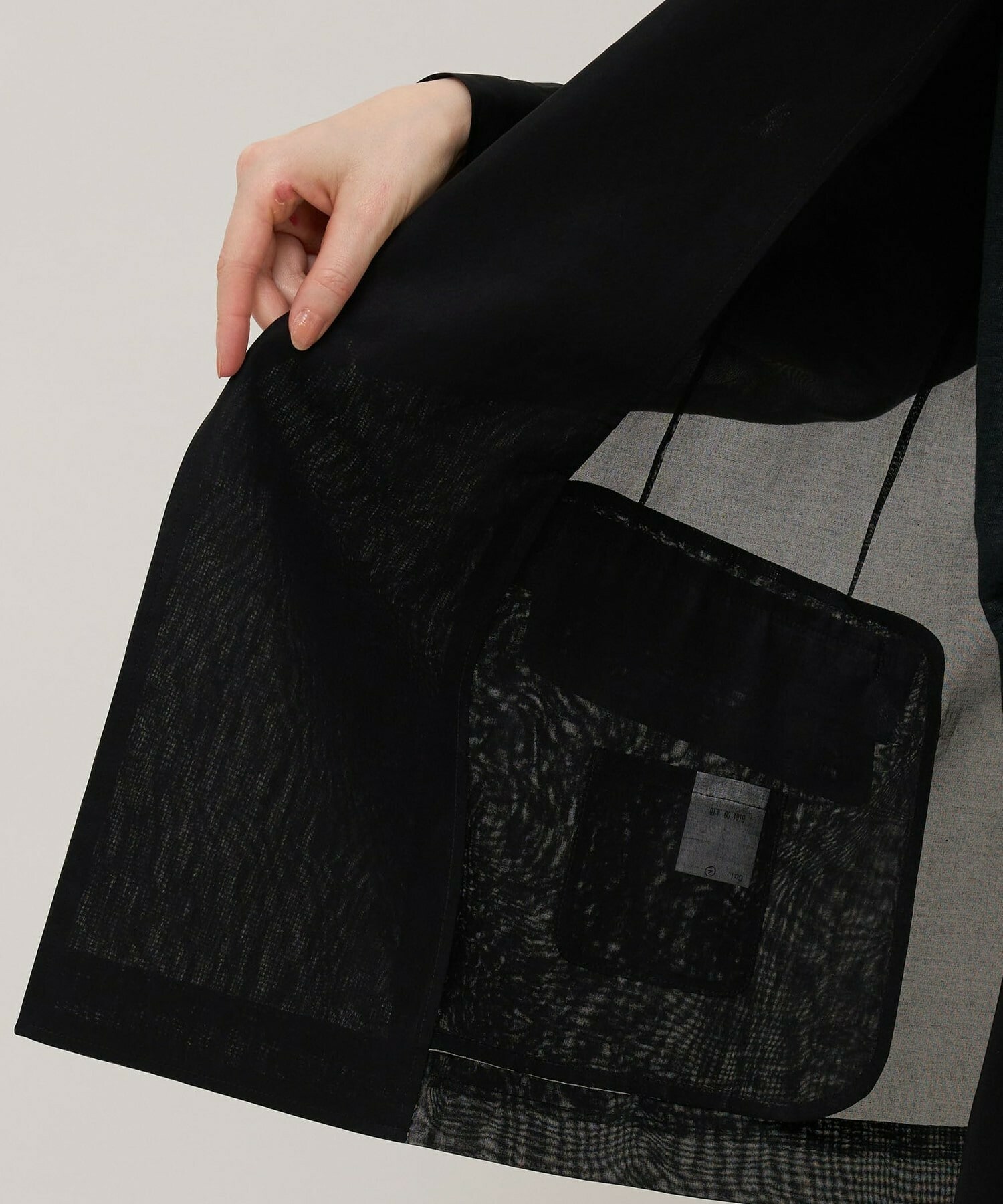 【unbilanc】オーガンジージョージージャケット 詳細画像 ライトベージュ 16