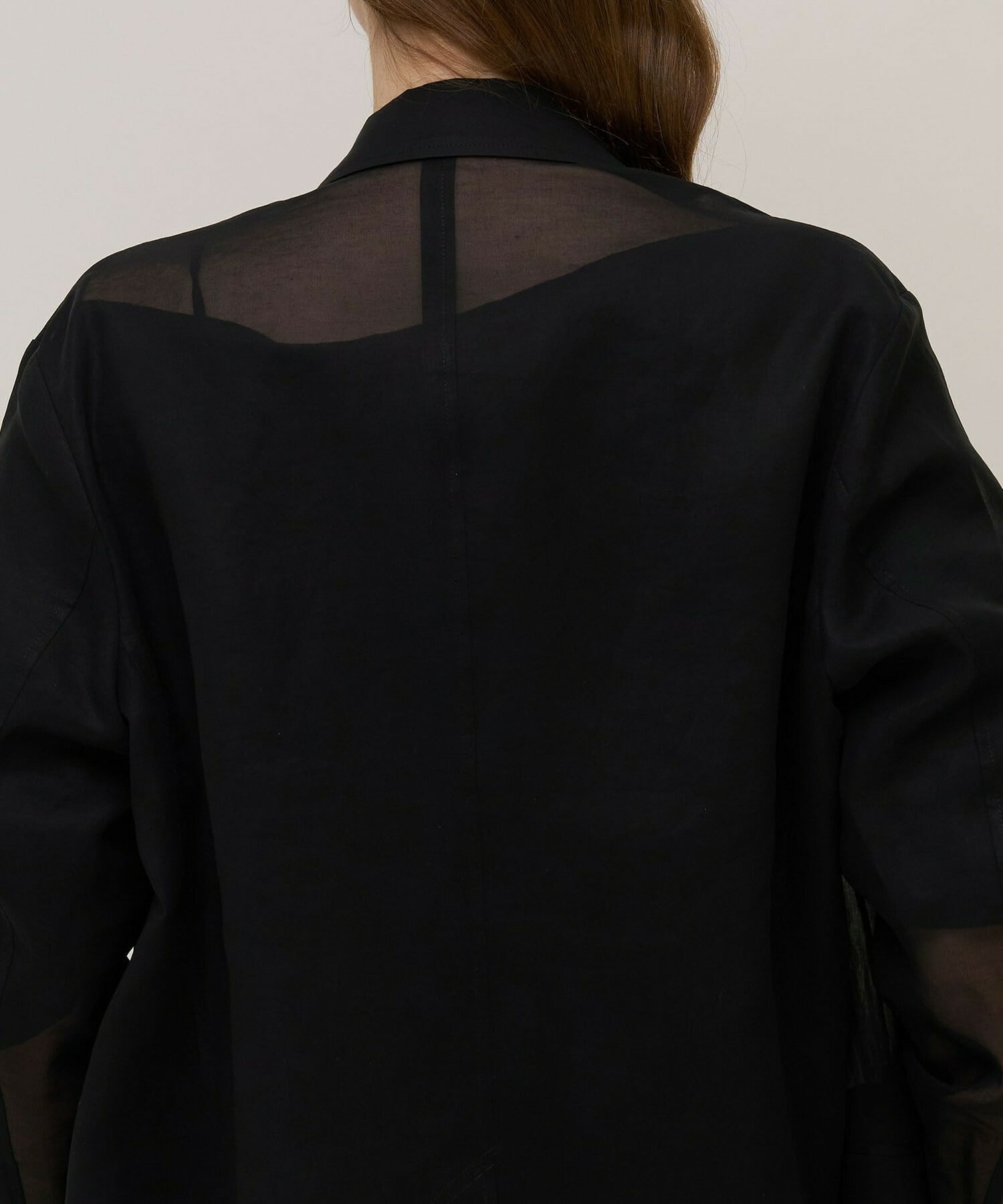 【unbilanc】オーガンジージョージージャケット 詳細画像 ライトベージュ 17