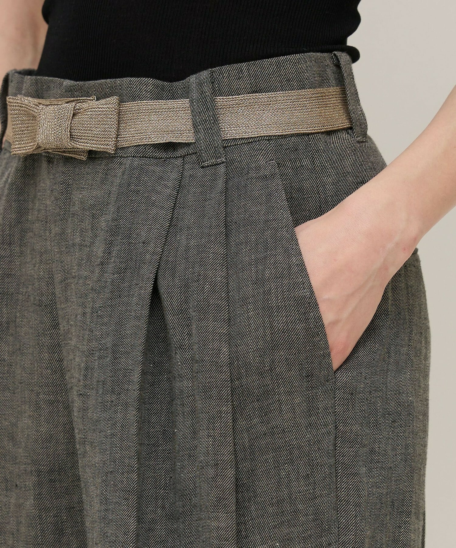 【unbilanc】ローラマイルストークパンツ 詳細画像 ブラック 12