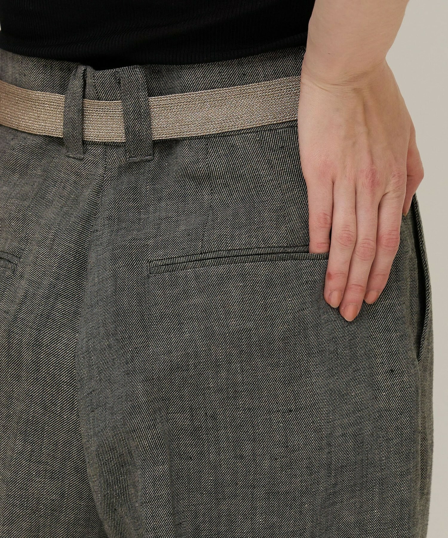 【unbilanc】ローラマイルストークパンツ 詳細画像 ブラック 14