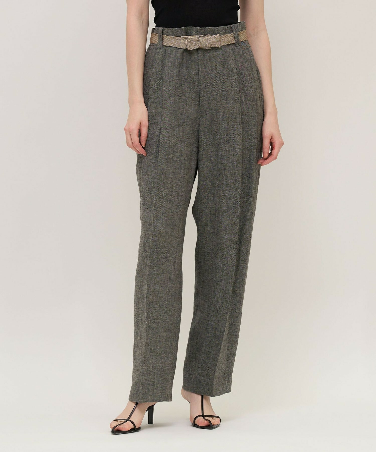 【unbilanc】ローラマイルストークパンツ 詳細画像 ブラック 1