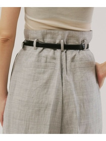 【unbilanc】ラミール3タックトラウザー 詳細画像 ライトグレー 7