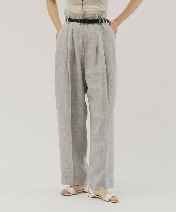 【unbilanc】ラミール3タックトラウザー