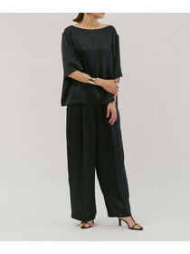 【unbilanc】ジョーダントラウザー 詳細画像 チャコールグレー 3