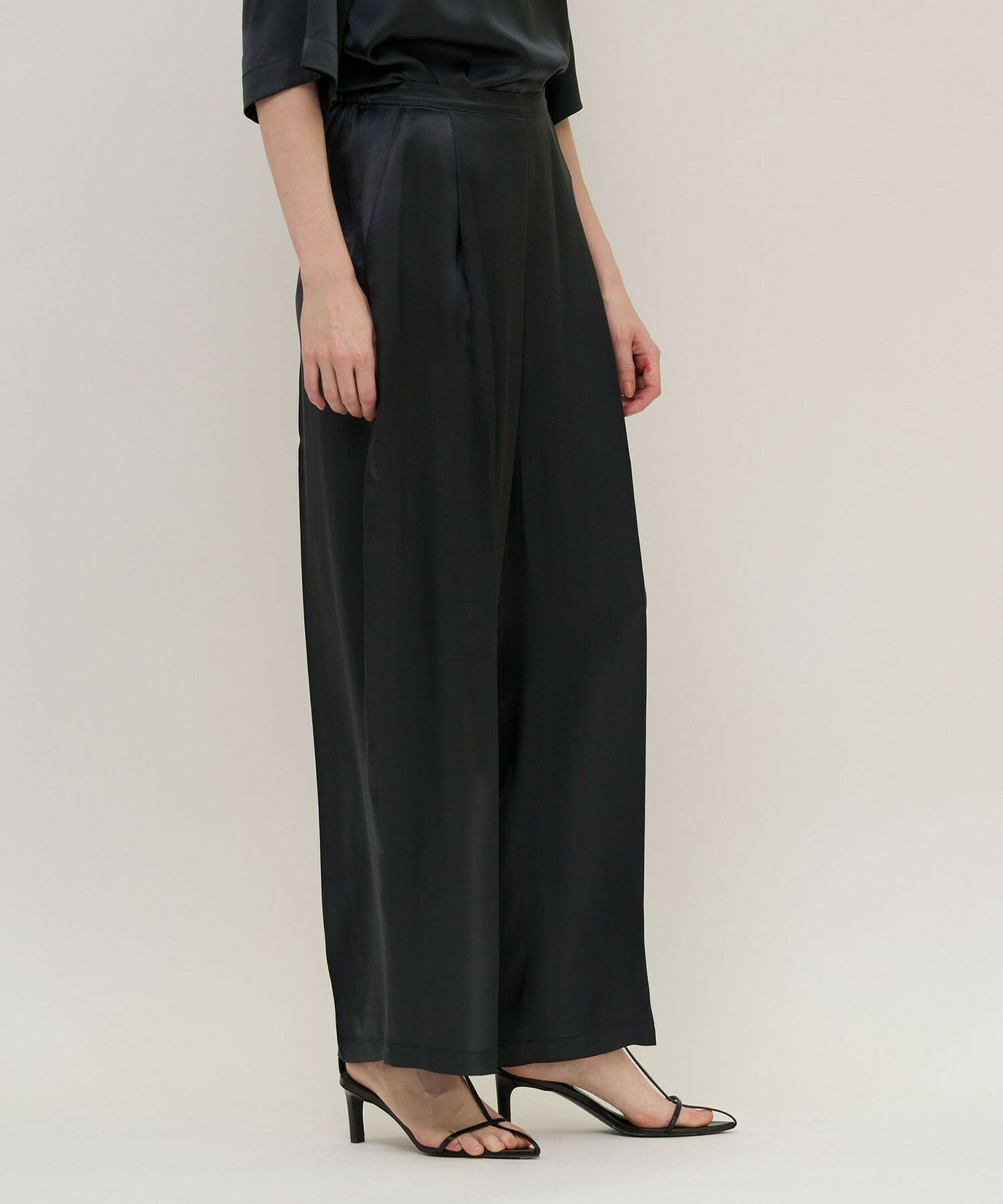 【unbilanc】ジョーダントラウザー 詳細画像 チャコールグレー 13