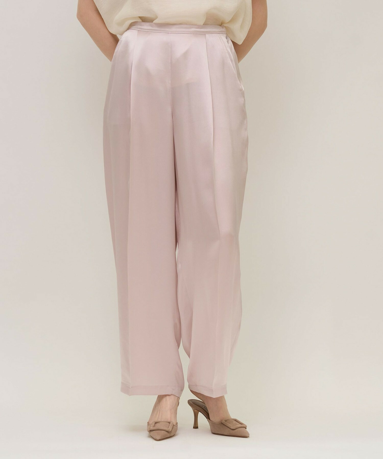 【unbilanc】ジョーダントラウザー 詳細画像 ピンク 1