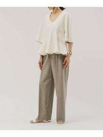 【unbilanc】OPAROパンツ 詳細画像 ライトベージュ 4