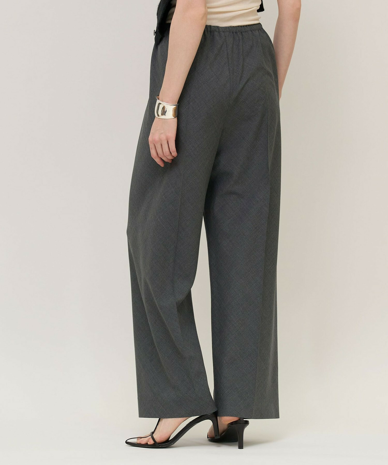 【unbilanc】OPAROパンツ 詳細画像 トップグレー 10