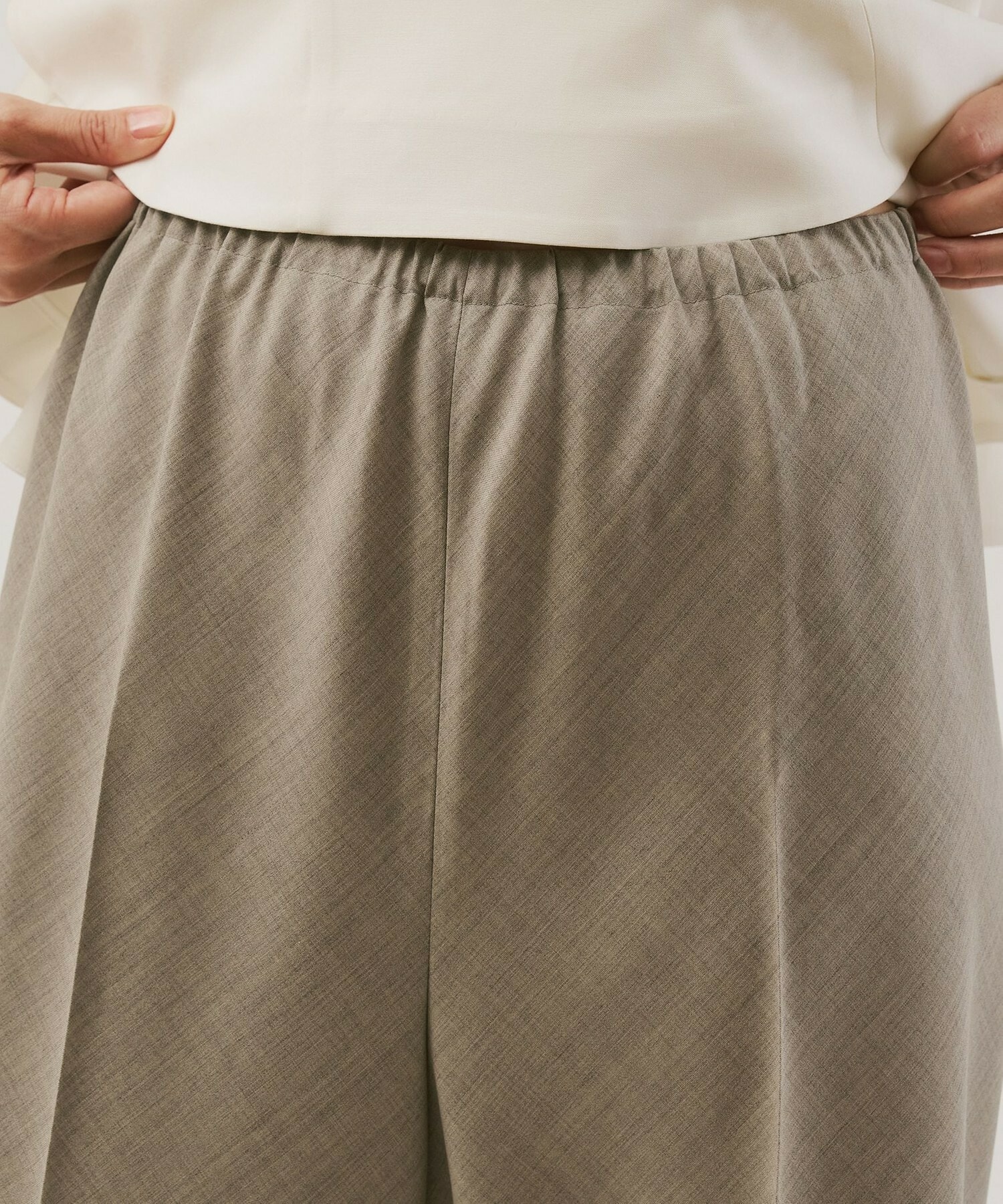 【unbilanc】OPAROパンツ 詳細画像 ライトベージュ 6