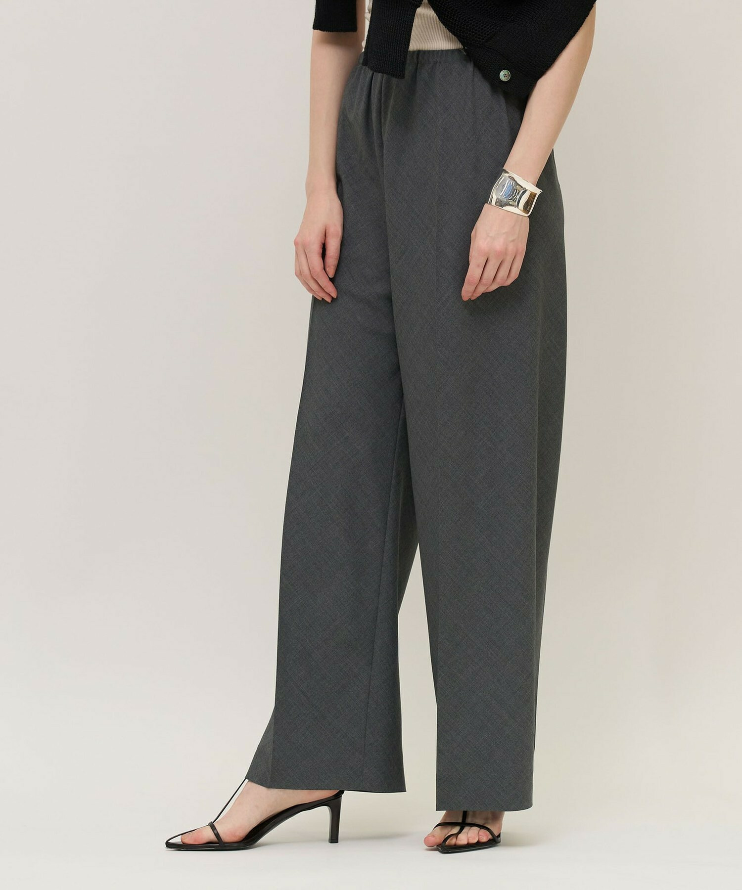 【unbilanc】OPAROパンツ 詳細画像 トップグレー 9