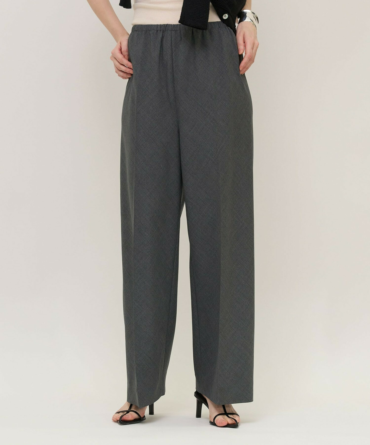 【unbilanc】OPAROパンツ 詳細画像 トップグレー 1