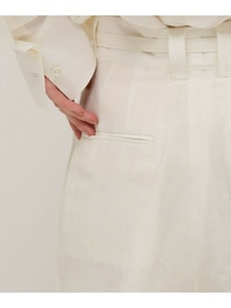 【unbilanc】フォードワイドパンツ 詳細画像 オフホワイト 10