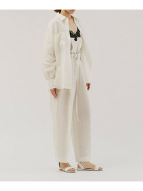 【unbilanc】フォードワイドパンツ 詳細画像 オフホワイト 4