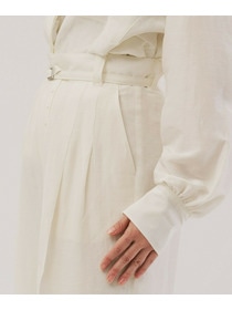 【unbilanc】フォードワイドパンツ 詳細画像 オフホワイト 7