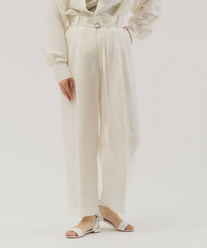 【unbilanc】フォードワイドパンツ 詳細画像 オフホワイト 1