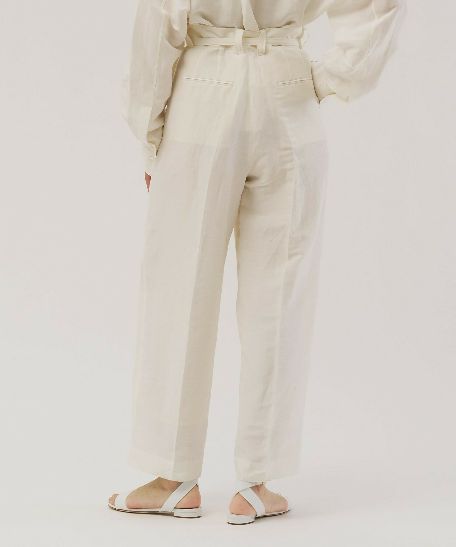 【unbilanc】フォードワイドパンツ 詳細画像 オフホワイト 2