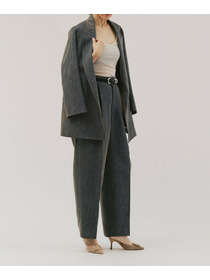 【unbilanc】ジョージーストークパンツ 詳細画像 チャコールグレー 4