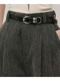 【unbilanc】ジョージーストークパンツ 詳細画像 チャコールグレー 8