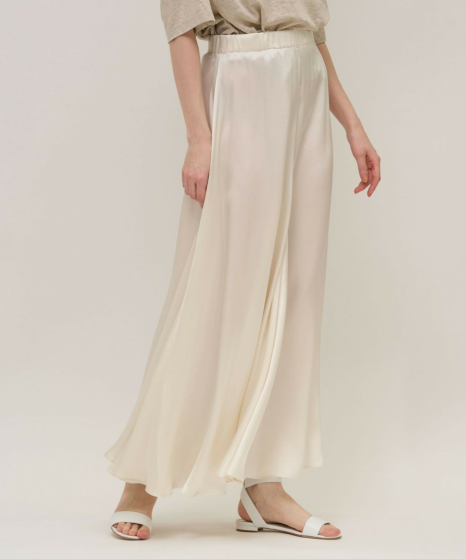 【unbilanc】ジョーダンフレアスカート 詳細画像 チャコールグレー 10