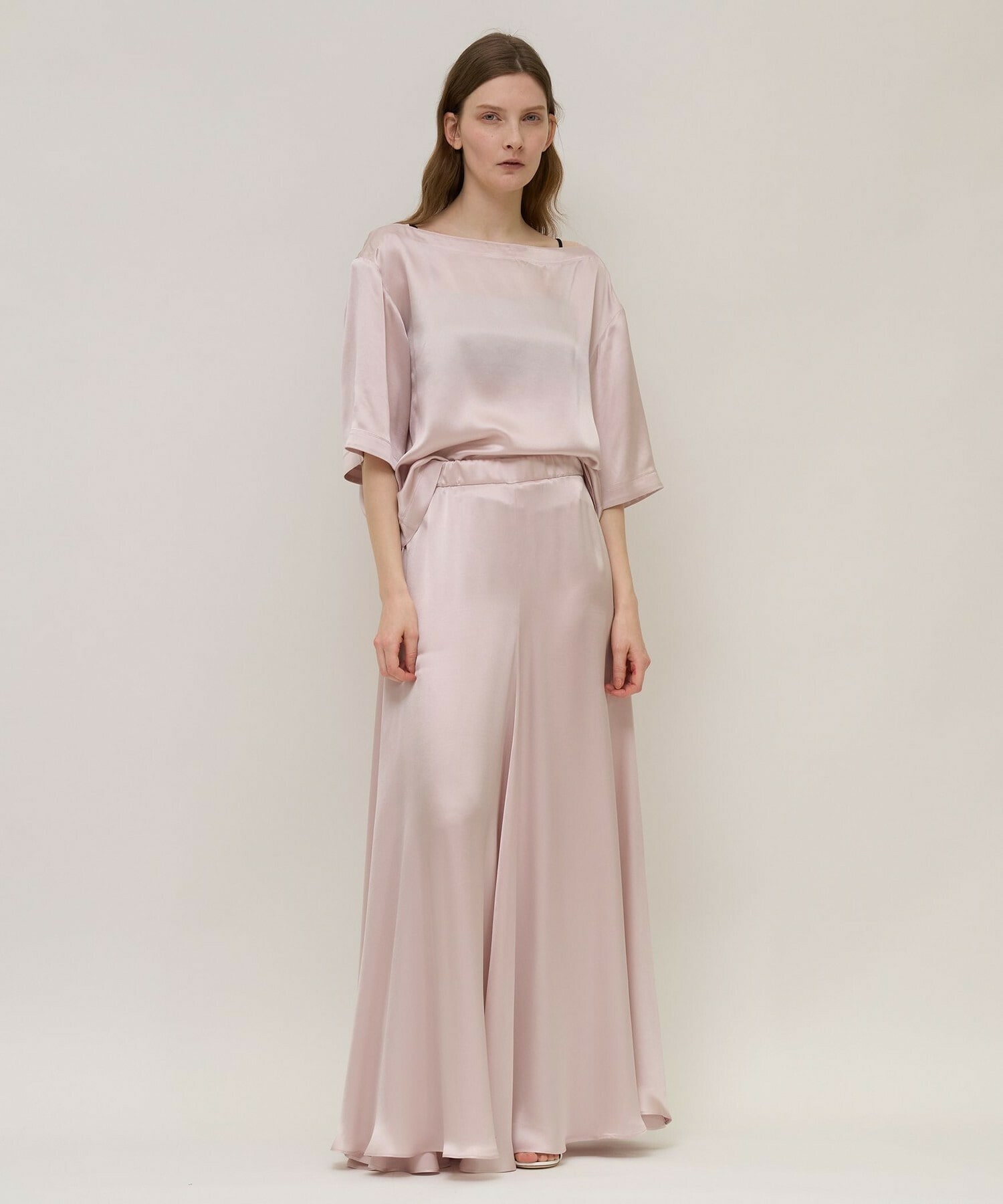 【unbilanc】ジョーダンフレアスカート 詳細画像 チャコールグレー 3