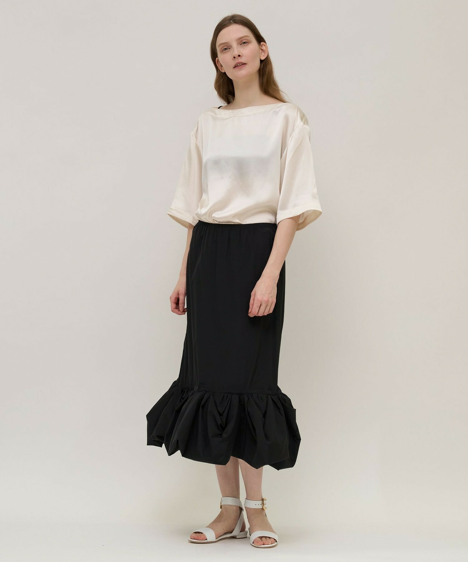 【unbilanc】ロスローマスカート 詳細画像 アイボリー 11