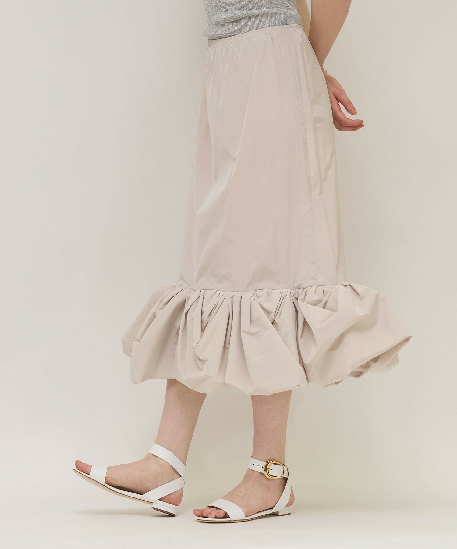 【unbilanc】ロスローマスカート 詳細画像 アイボリー 3