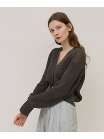 【unbilanc】ラミール カーディガン 詳細画像 ブラック 1