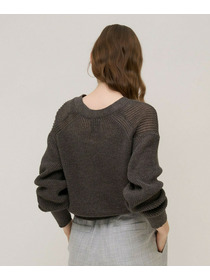 【unbilanc】ラミール カーディガン 詳細画像 ブラック 2