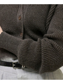 【unbilanc】ラミール カーディガン 詳細画像 ブラック 7