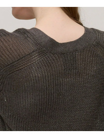 【unbilanc】ラミール カーディガン 詳細画像 ブラック 8